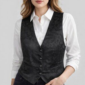Vest, formal or casual wear, GOTH elegance